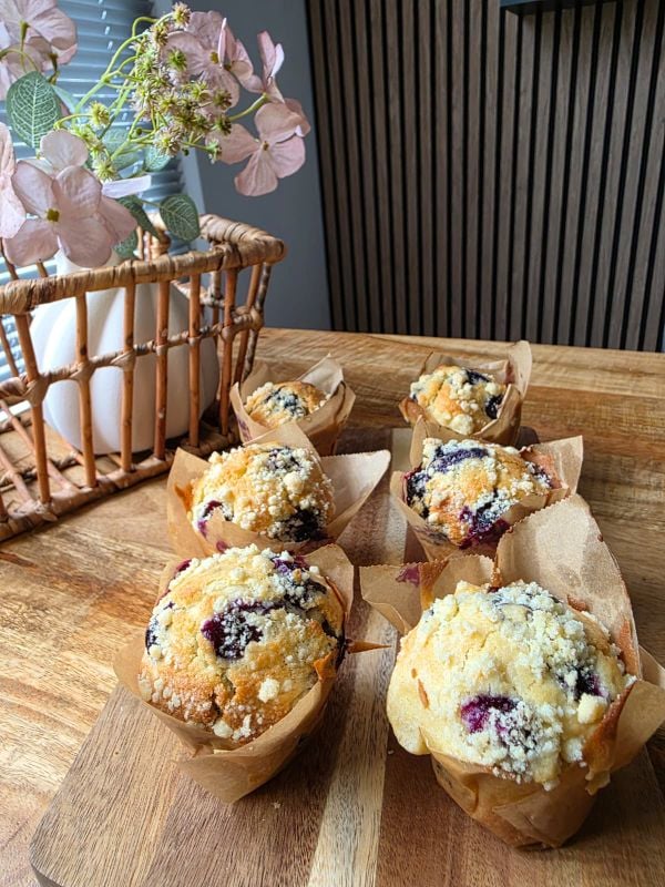 Blueberry Muffin x 6 pieces