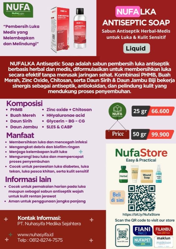 Nufalka Antiseptic Soap 60