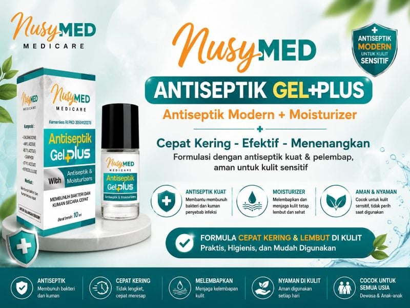 Nusymed Antiseptik Gel Plus