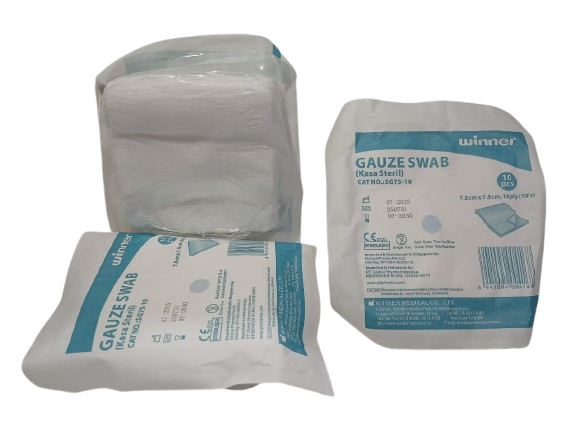 Gauze Swab 7,5 X 7,5Cm, 16Ply, 10s
