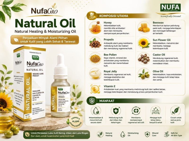 NufaGro Natural Oil
