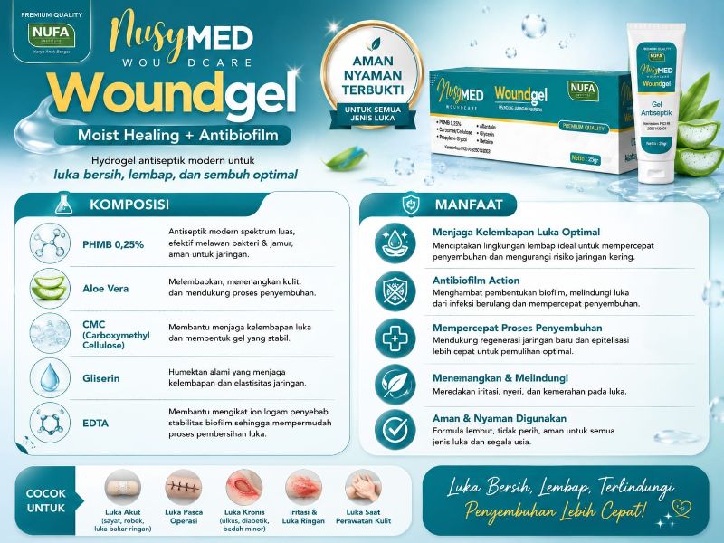 Nusymed Wound Gel (PHMB)