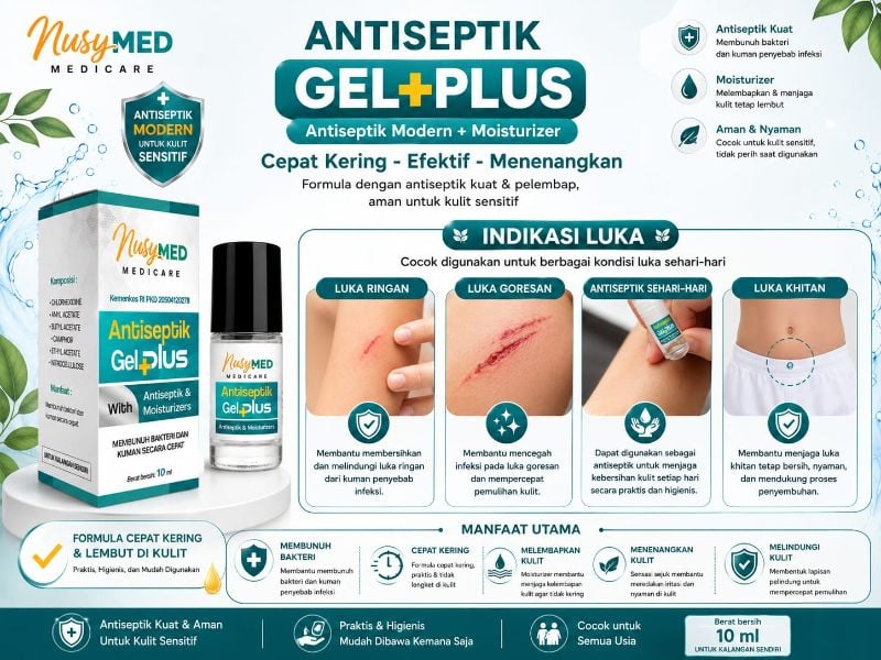 Nusymed Antiseptik Gel Plus