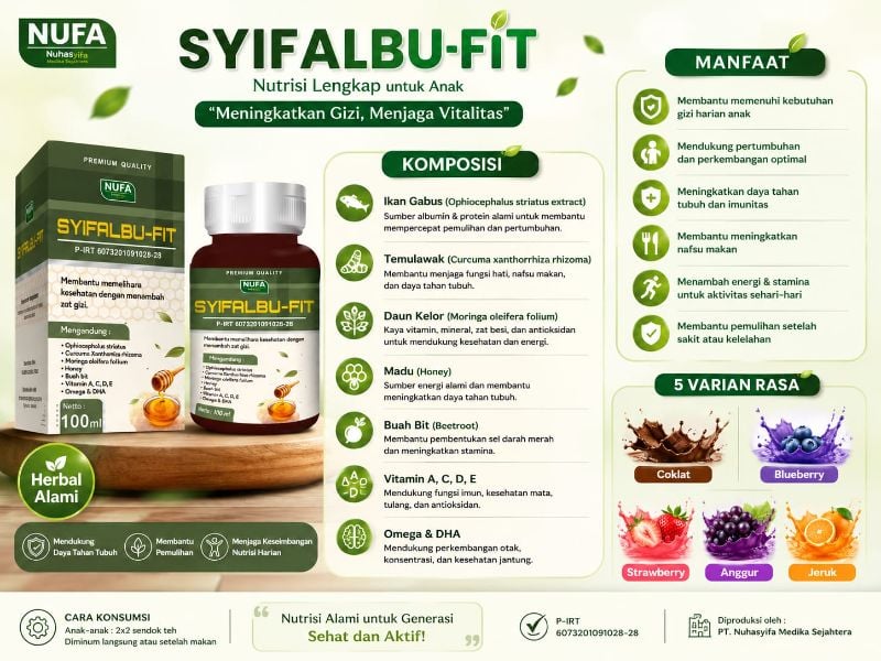 Syifalbu-Fit (Banana Flavour)