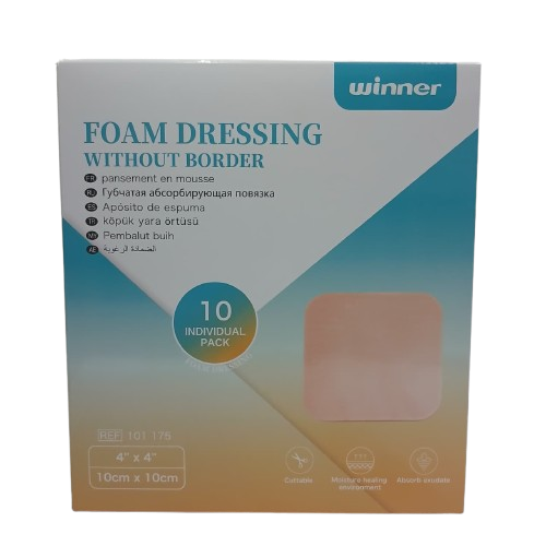 Foam Dressing Without Border 15x15, 5mm