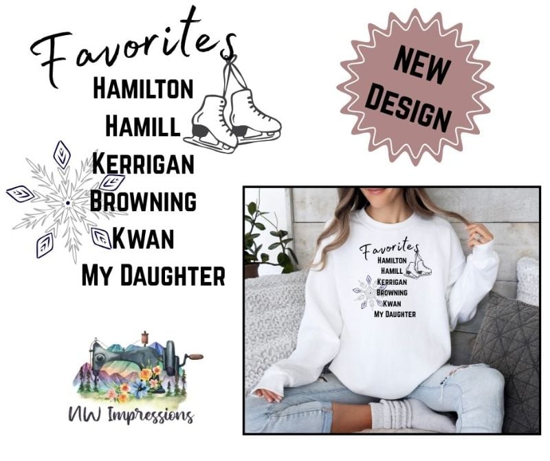 Ladies "My Favorites" Sweatshirt