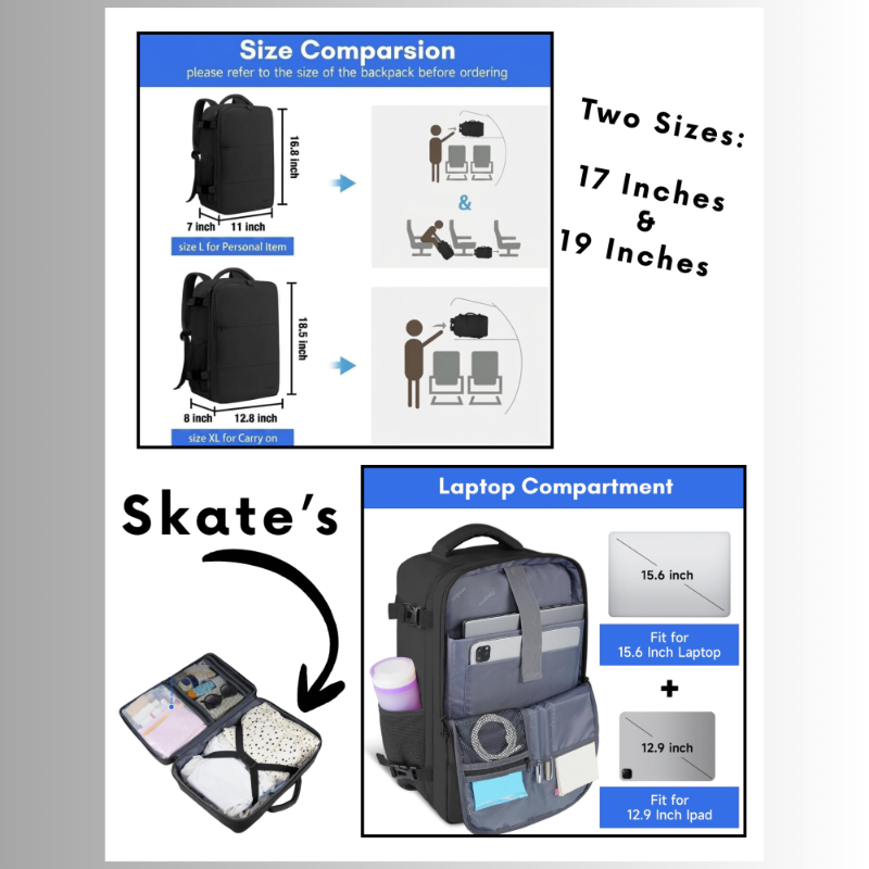 SFSC Large Backpack 19 Inch