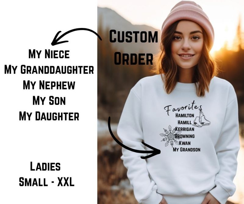 Ladies "My Favorites" Sweatshirt