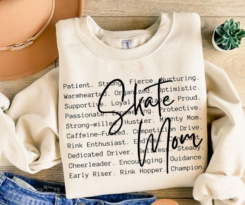 Ladies "Skate Mom" Sweatshirt