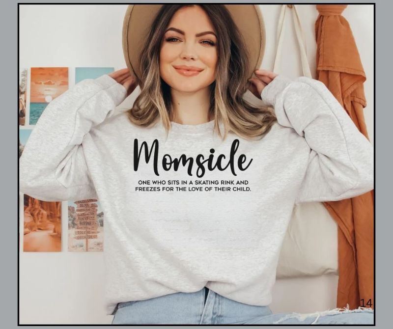 Ladies "Momsicle" Sweatshirt