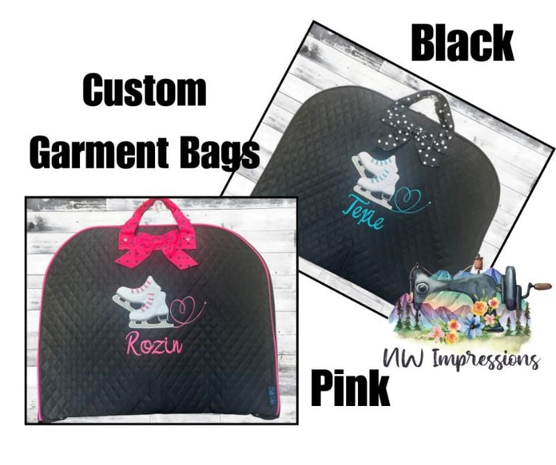 Garment Bags Custom Embroidered