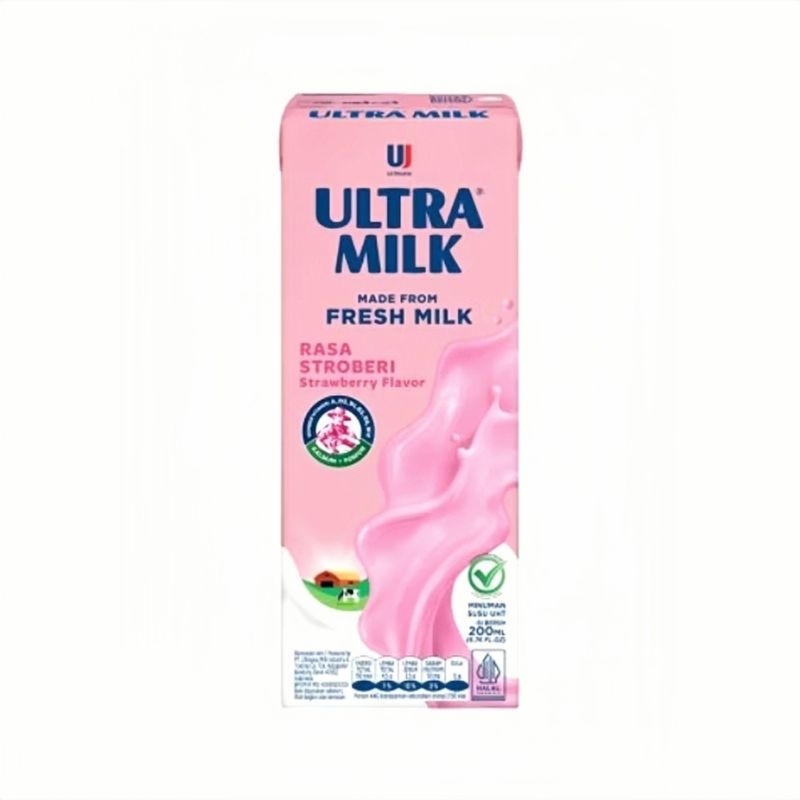 Ultramilk Stroberi 200ml
