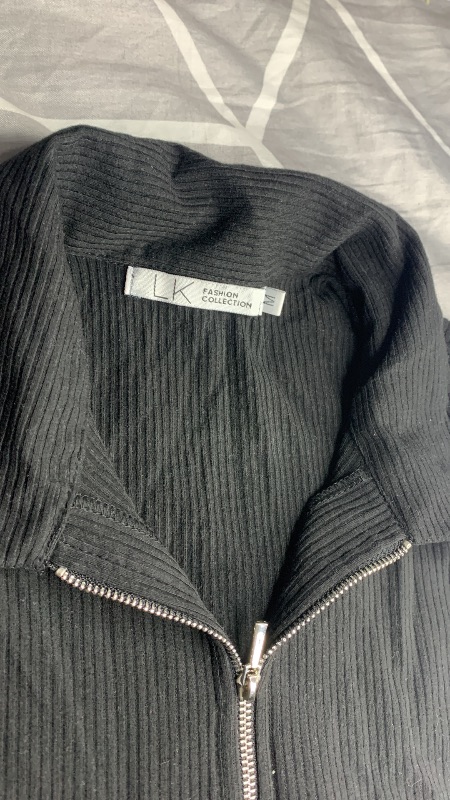 Blusa sin mangas negra