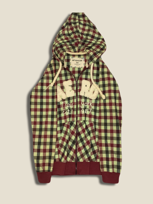 Chaqueta cuadros Aeropostale