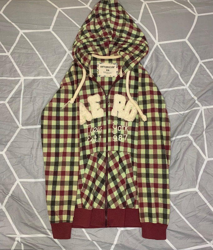 Chaqueta cuadros Aeropostale