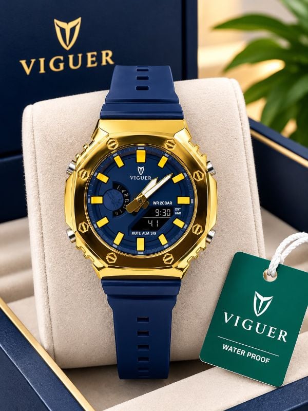 Viguer Men’s Sports Water Resistant Watch | Buy Watches Online in Muscat, Oman