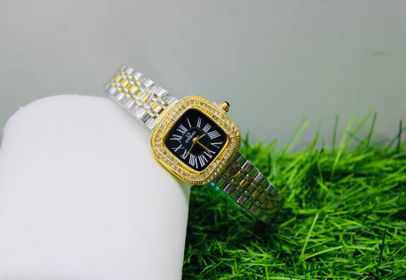 Coral Durawear Ladies Metal Watch With 1- Year Warranty