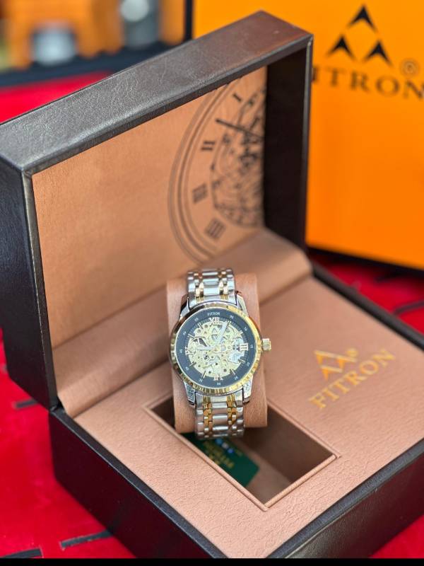 Fitron Maverick-Metal Strap Automatic Watch