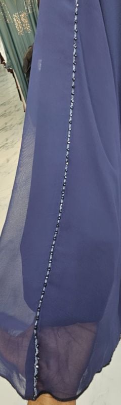 Stunning Blue Khaftan - Flowing With Grace