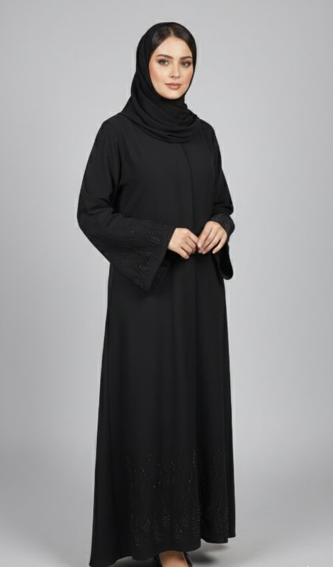 Flow & Shimmer: Intricate Stonework in Premium Nidha