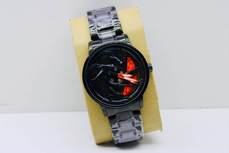 Coral Twist Watch The Spinner Timepiece by Coral