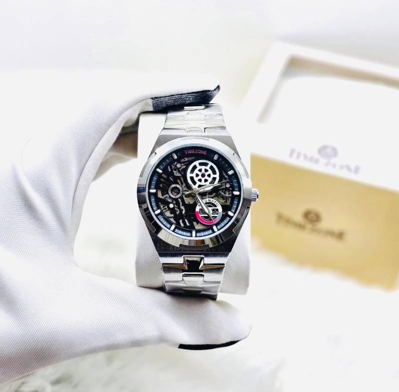 Timezone Aristocrat:Automatic Gents Metal Watch