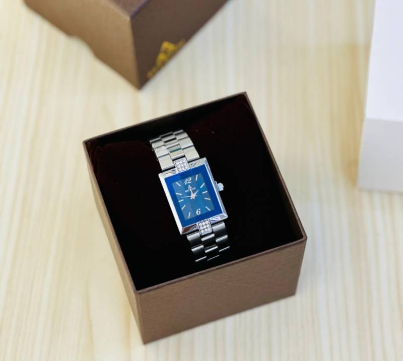 Fitron Women's Square Watch - Water Resistant, Fashionable Design