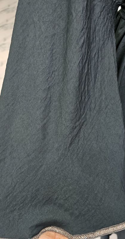 Emerald Flare Elegance Abaya