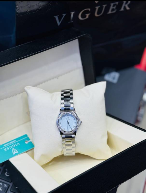 Vigour Ladies Water Resistant Round Watch