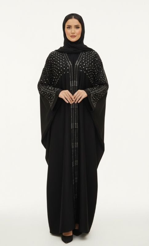 Embellished V-Neck Farasha ​Effortless Glow