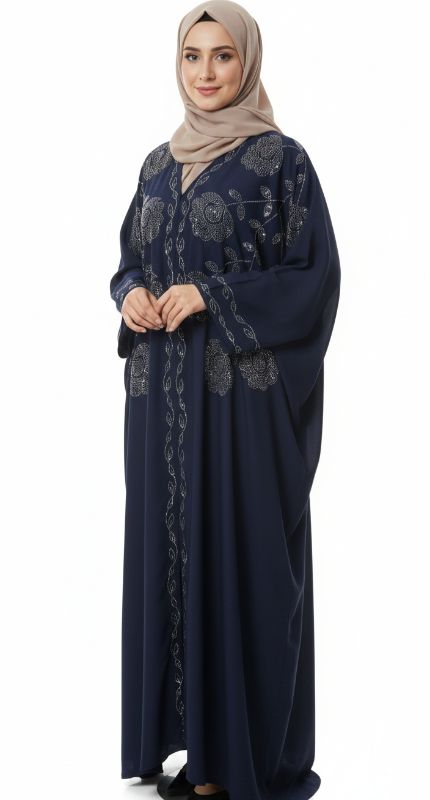 Glow in the Dark: The Celestial Navy Abaya