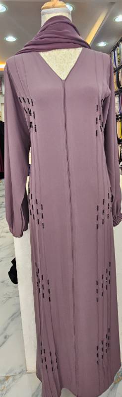 Lavender Dreams:Luxe Abaya for the Modern Woman