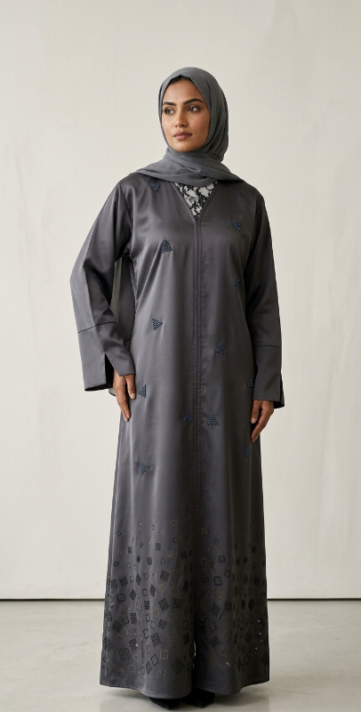 Lattice Slate: Elegance Carved in Every Stitch.