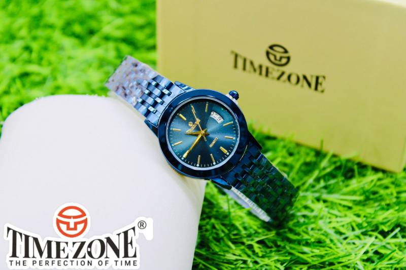 Timezone Elegant Ladies Metal Watch-Luxury Timepiece For Women