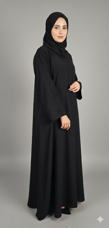 ​Elegance is Etched in Every Stitch: Mystic Thread Abaya