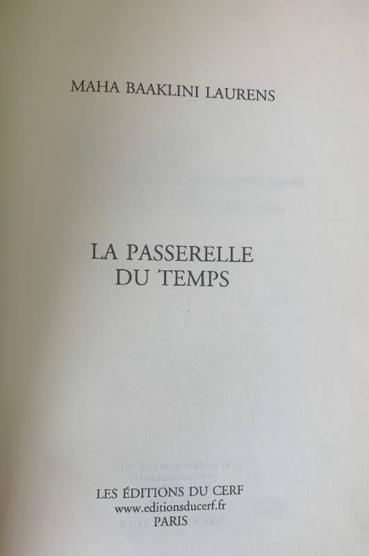La passerelle du temps