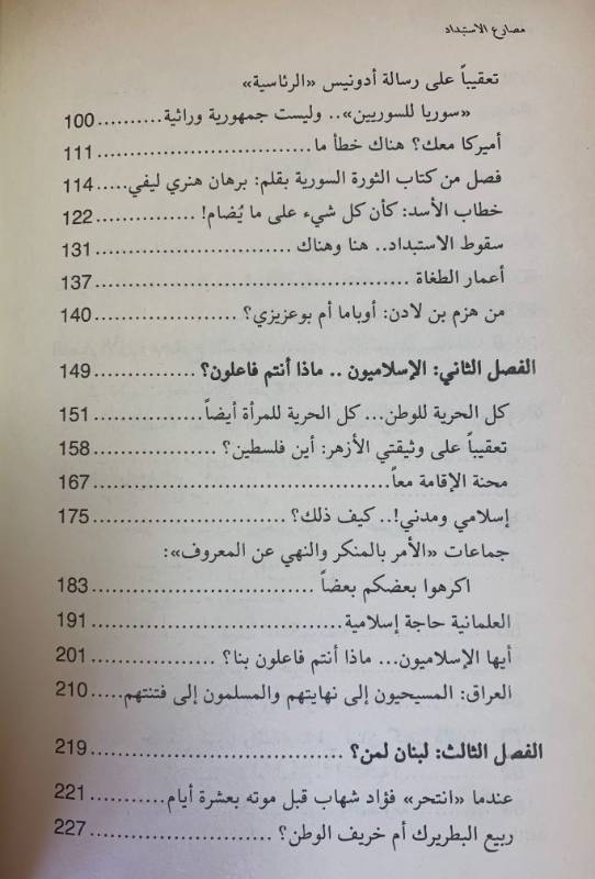 مصارع الاستبداد في الثورة والدمقراطية.. والاسلاميين