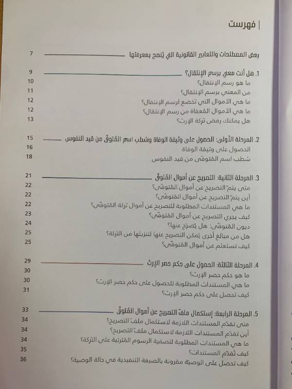 سلسلة التوعية المالية والضريبية - دليل رقم 1: دليل المواطنة والمواطن الى رسم الانتقال واجراءاته