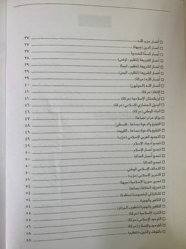معلومات - العدد 132: دليل الحركات الاسلامية (1)