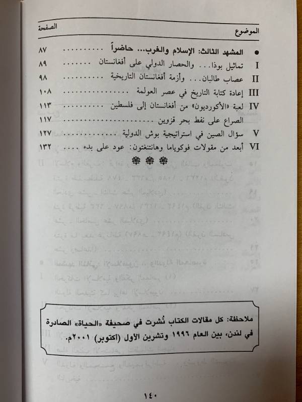 من كابول إلى نيويورك (مقالات عن صراع الإسلام والغرب)