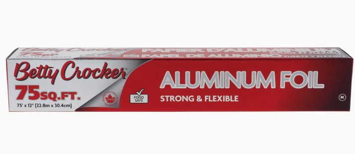 Aluminium Foil 22.8cm x 30.4cm