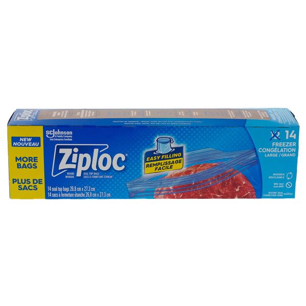Ziploc Bag 26.8 cm x 27.3 cm