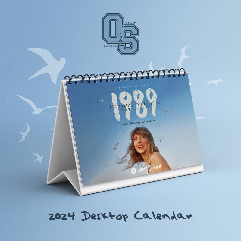 1989 TV Music Fest 2024 Desktop Calendar