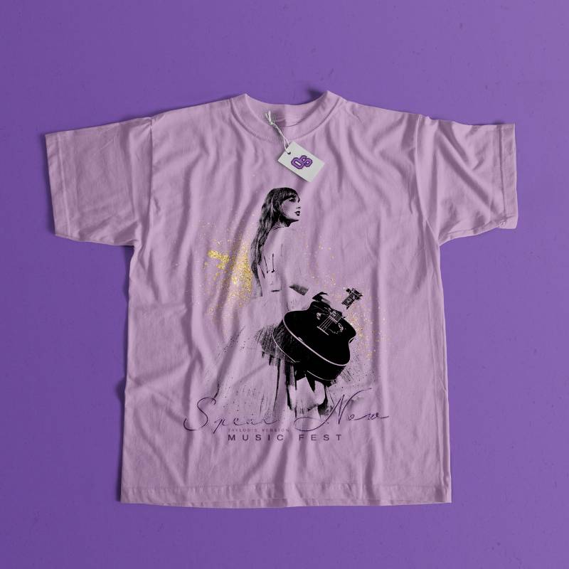 SNTV Music Fest Tracklist Lilac Shirt