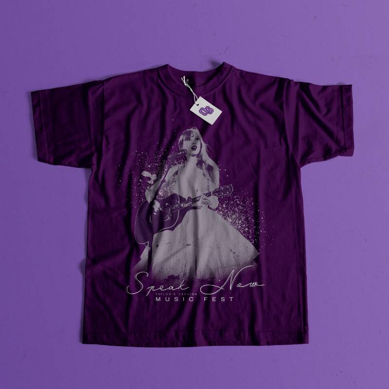 SNTV Music Fest Tracklist Dark Orchid Shirt