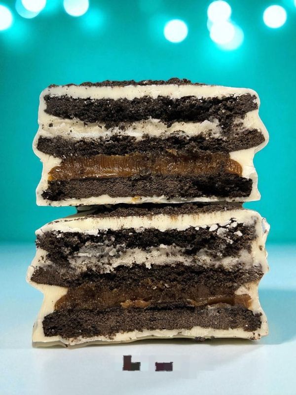 Alfajor oreo blanco
