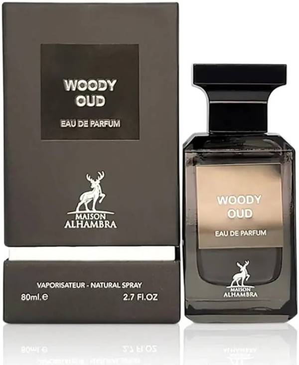 alhambra maison woody oud eau de parfum 80ml