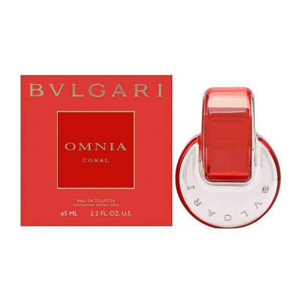 Pack (bolsón + perfume 65ml + perfume 15ml) Bvlgari Omnia coral 65ml