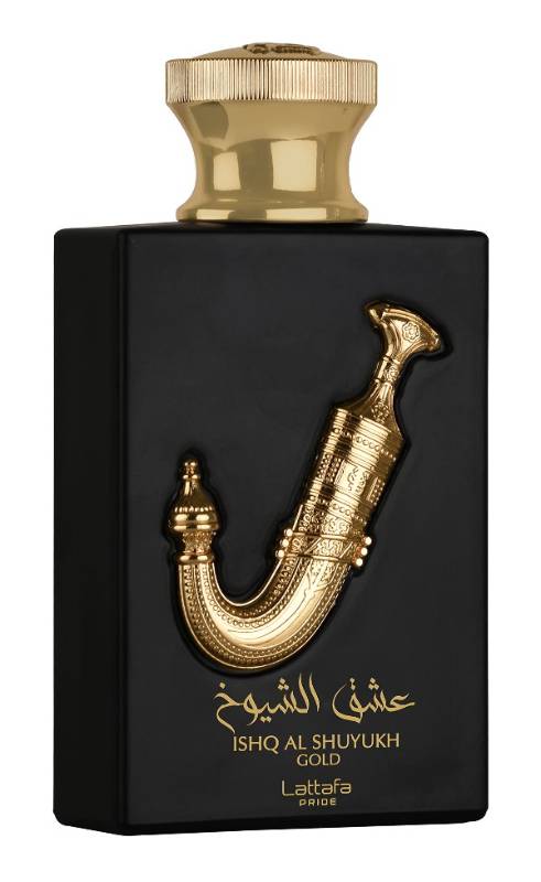 lattafa ishq ishuyukn gold eau de parfum 100ml