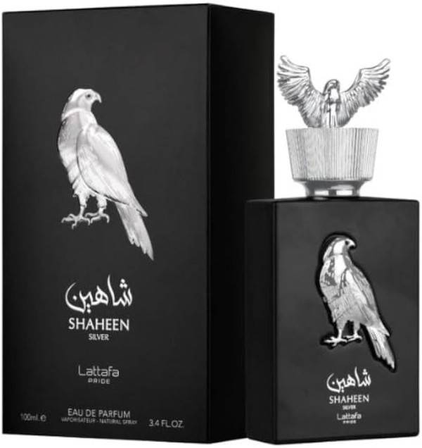 lattafa shaheen silver eau de parfum 100ml